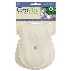 GroVia Organic Cotton Soaker Pad 2-Pack